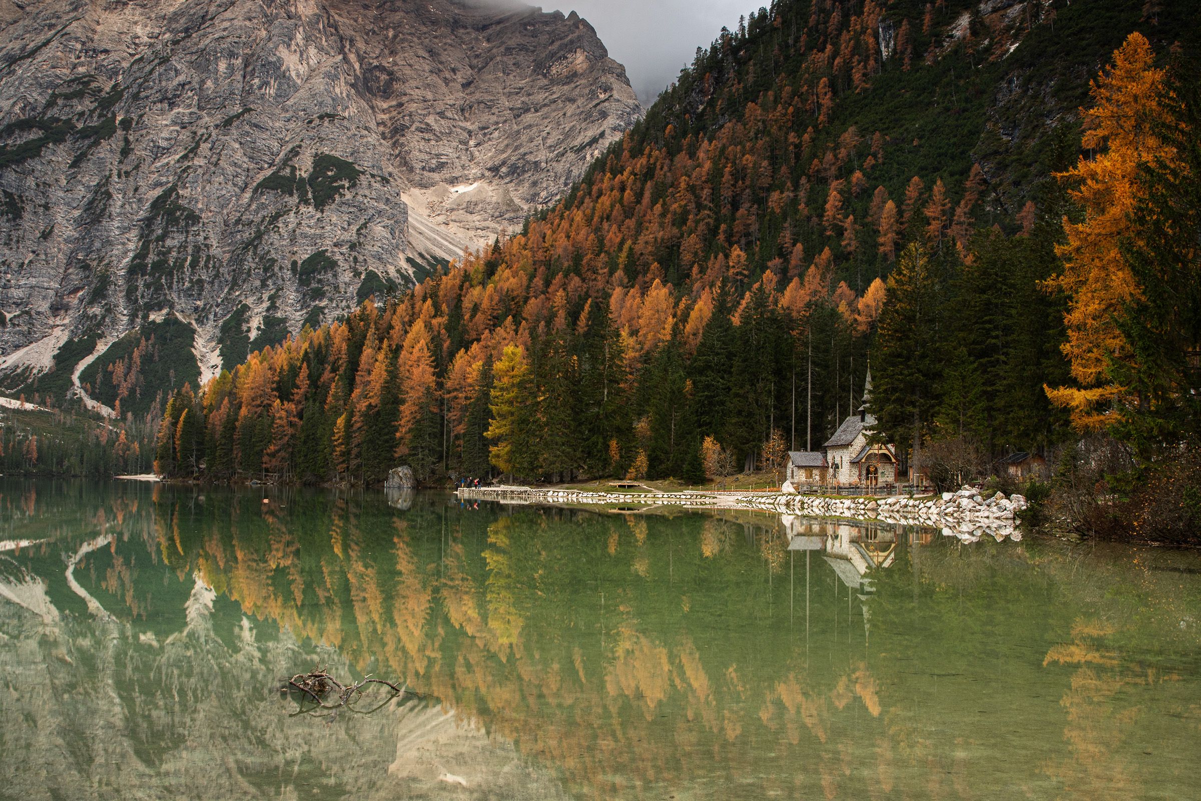 The Chapel at Lago di Braies