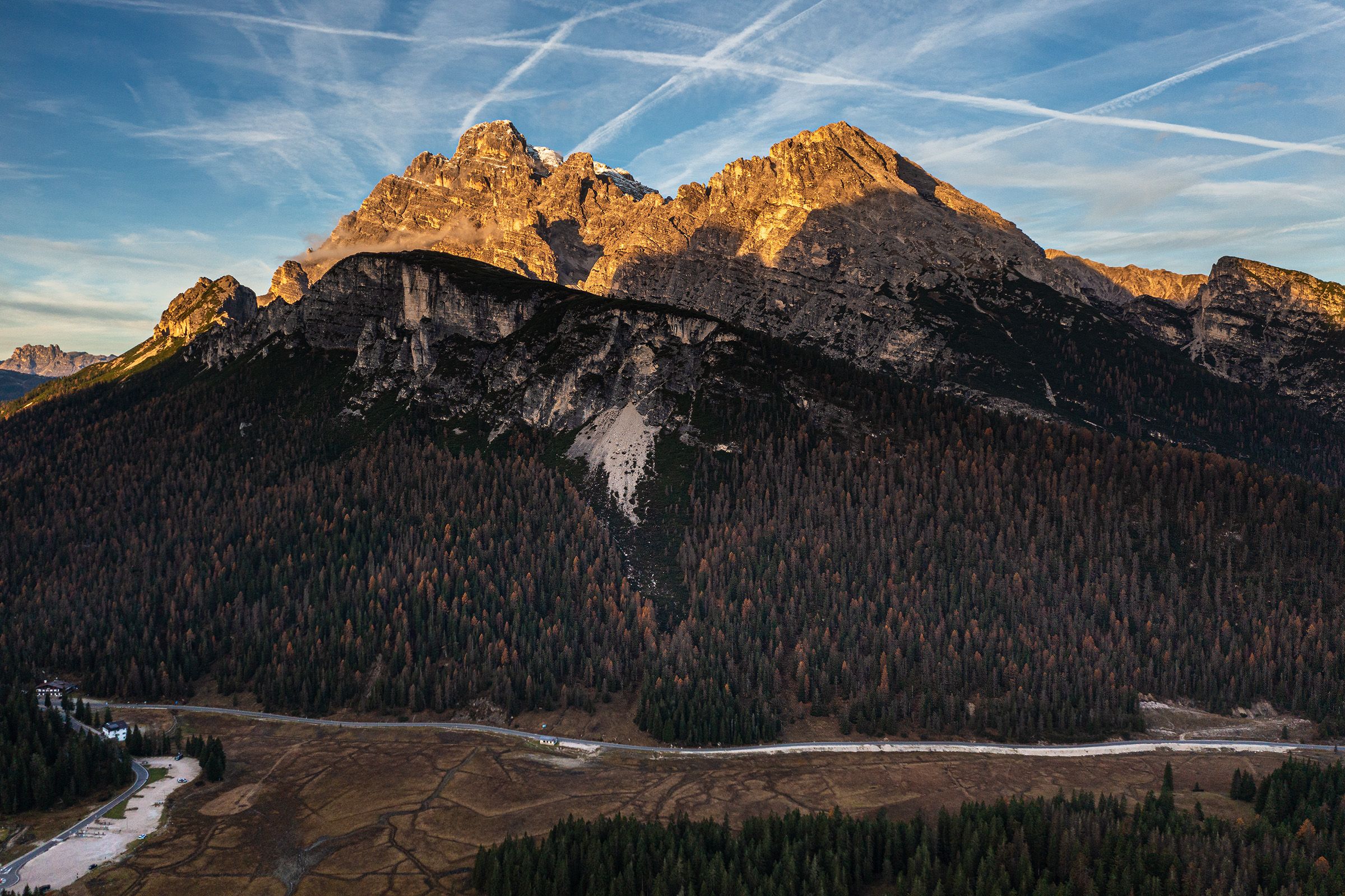 Monte Cristallo and Enrosadira