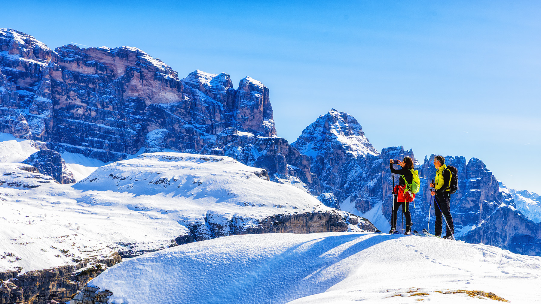 Dolomites in Winter